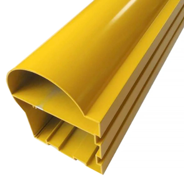 Κίτρινη σκόνη βαμμένα προφίλ εξώθησης αλουμινίου Προσαρμοσμένο βιομηχανικό πλαίσιο