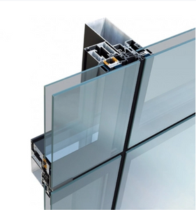 Ανθεκτικότητα στη διάβρωση Superior Air Tightness Aluminium για κτίρια κατοικιών με τοίχο κουρτινών