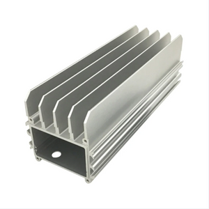 OEM Silver Anodize Aluminium Extrusion Heat Sink CNC άλεση